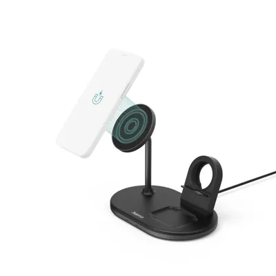 Immagine prodotto di HAMA MagCharge caricatore wireless per iPhone AirPods, nero