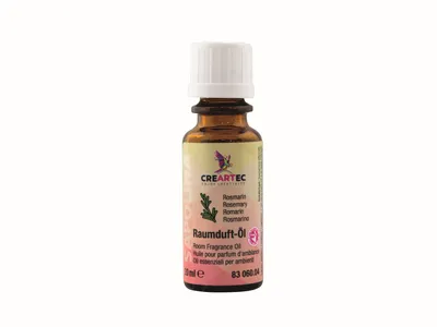Produktbild von CREARTEC Raumduftöl Rosmarin - 20ml - zur Herstellung individueller Raumduftmischungen - aus ätherische Ölen