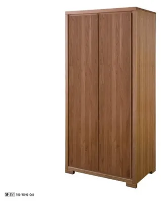 Obrázek produktu pro Šatní skříň do ložnice Šatní skříň Design šatní skříně Police dřevo masiv