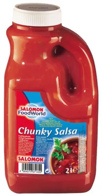 Immagine prodotto di Salomon Chunky Salsa rossa di pomodoro a pezzi mediamente piccante 2000ml