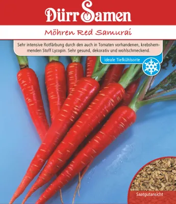 Produktbild von Möhre Red Samurai | Möhrensamen von Dürr Samen