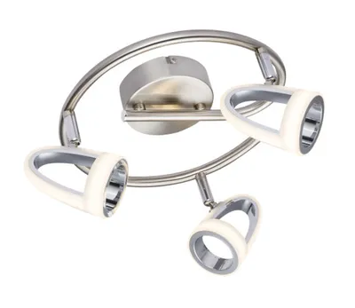 Obrázok produktu pre Globo Lighting RODRIK LED reflektor matný nikel, 3xLED, 56006-3
