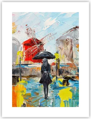 Produktbild von Poster - Poster ohne Rahmen - Frau Bild Öl - 30x40 cm - Wand Bild - Wanddeko - Wandbilder - Kunstposter - Wandposter - Bilder - Kunstdruck - Wanddekoration - Wandbild - P2XPA30x40-4974