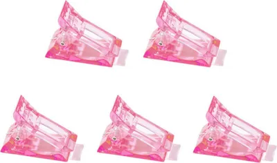 Produktbild von INF Nagelclips für Gelnägel im 5er-Pack Rosa