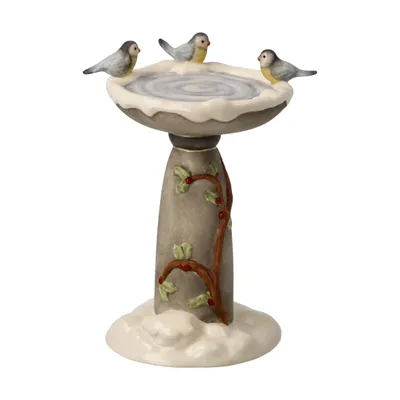 Image de Goebel Winterliches Vogelbad (Figur, Steingut)