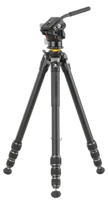 Image de VANGUARD VEO 5 264AV14 - Trépied vidéo en aluminium avec tête vidéo VEO PV-14