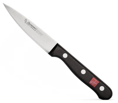Spickmesser 10 cm, schwarz, gestanzt, Line 4000, Solingen