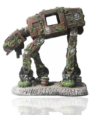Produktbild von Resin Aquarium Ornament - Dekorative Steinburg für Aquarien