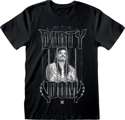 Image de WWE - T-shirt "Dirty Dom" pour homme/femme Unie, Régulier HE3900 (XL) (Noir)