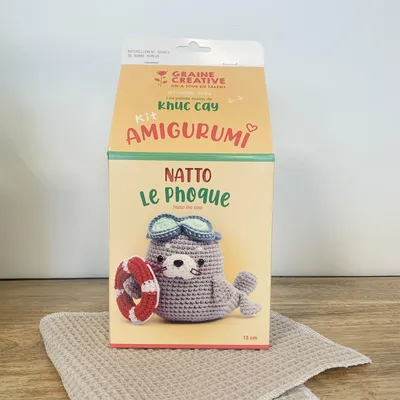 Image de Kit Minigurumi Phoque - Graine Creative