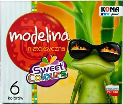 Zdjęcie produktu dla Modelina 6 Kolorów 1419