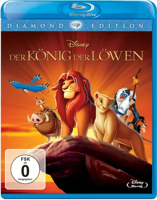 Produktbild von Der König der Löwen (2016) Diamond Edition BluRay