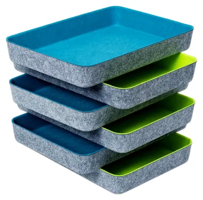 Produktbild von Filzschalen, DIN A4 Aufbewahrungsschalen aus Filz Organizer