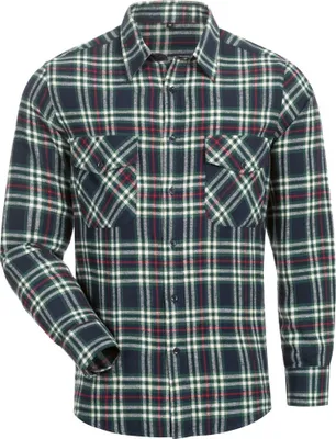 Produktbild von ROCKVILLE Flanell-Hemd, Marine/Beige/Grün/Rot Größe XXXL(47/48)