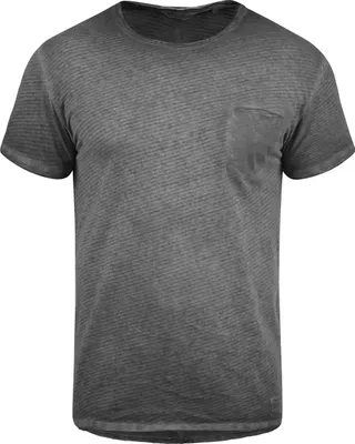 Produktbild von SOLID SDRoy Herren T-Shirt Kurzarm Shirt mit Streifen und Rundhalsausschnitt