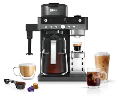 Produktbild von Ninja Prestige 2-in-1 Filterkaffee- und Kapselmaschine CFN802EUGM