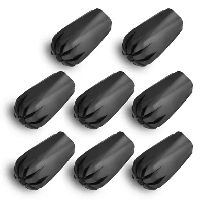 Productafbeelding van 8 x Vervangdoppen voor Trekkingstokken, Antislip Rubber Beschermdoppen
