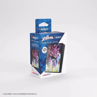 Produktbild von Gamegenic MTG Marvel’s Spider-Man Premium-Kartenhüllen – Miles Morales