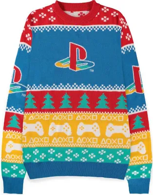 Obrázek produktu pro Vánoční svetr Playstation - Christmas Jumper (velikost L)