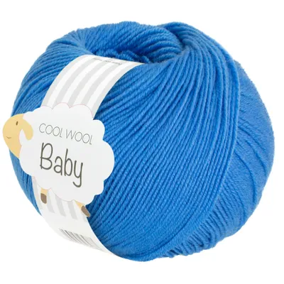 Produktbild von Lana Grossa - Cool Wool Baby 0322 kornblumenblau
