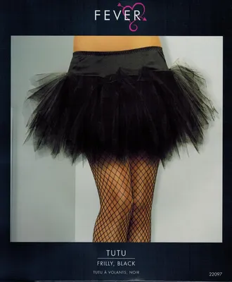 Produktbild von Tutu, Schwarz mit Rüschen