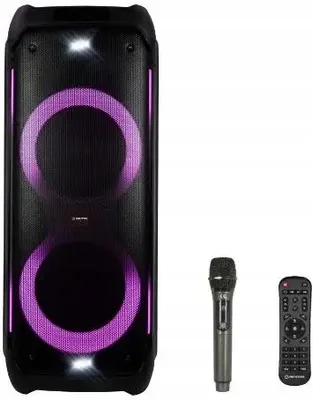 Produktbild von Tragbarer Lautsprecher 90W Bluetooth, Fm-Radio, Mikrofon Für Karaoke, Led Und Tws