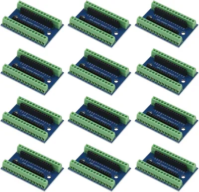 Productafbeelding van Nano V3.0 Controller Adapter - Uitbreidingskaart IO Shield - Arduino Projecten - Eenvoudige Aansluiting - 5.5 cm x 3.7 cm