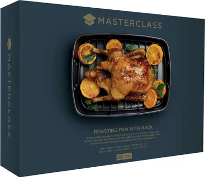 Obrázok produktu pre Forma na pečenie MasterClass - s mriežkou - 40 x 28 cm - štandardný nepriľnavý povrch