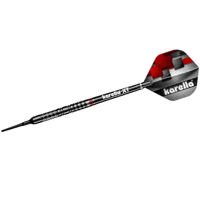 Immagine prodotto di Freccette Softdart Karella SuperDrive nero, 90% tungsteno, 20 g