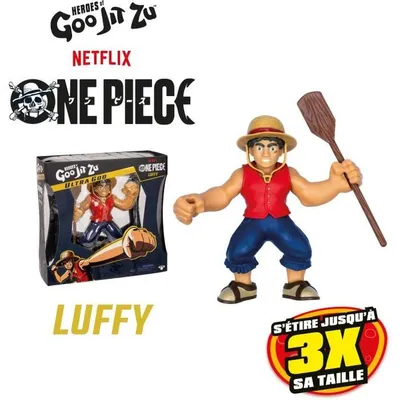 Immagine prodotto di Ultragoo Luffy 17cm - HERoeS OF GOO JIT ZU - ONE PIECE - Stretchable figure with accessories