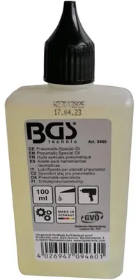 Image de Huile Spéciale Pneumatique 100 ml - Lubrification Optimale et Protection Anti-Usure - D-Work