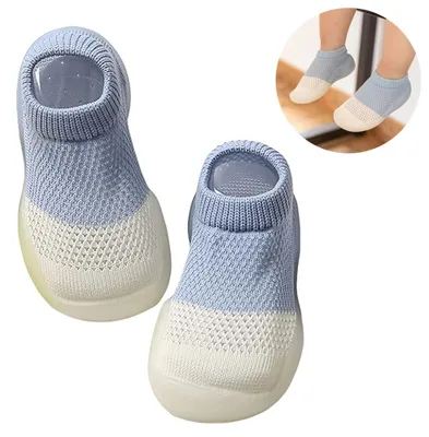 Produktbild von Strickschuhe für Kleinkinder, Mädchen und Jungen, Slip-on-Outdoor-Sneaker