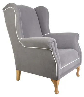 Produktbild von Design Loungesessel Esszimer Lehnstuhl Relax Polster Gastro Stuhl Sessel Carmen