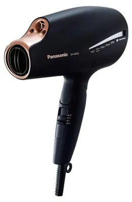 Immagine prodotto di Panasonic EH-NA9J-K - Nero - Oro rosa - Monocromatico - Anello di sospensione - Pulsanti - Slitta - 1800 W - 240 V