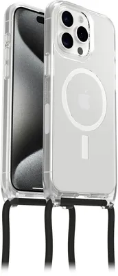 Produktbild von OtterBox React Necklace MagSafe iPhone 15 Pro Max - clear