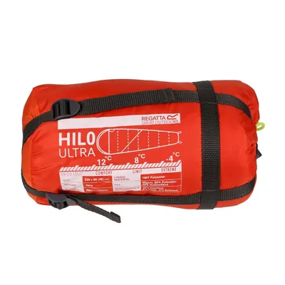 Produktbild von Regatta - Mumienschlafsack "Hilo v2 750" RG8583 (Einheitsgröße) (Knallrot/Orangenbrause)