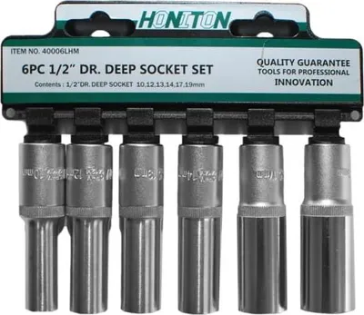 Zdjęcie produktu dla Honiton nasadki 6cz. 1/2" długie 4006