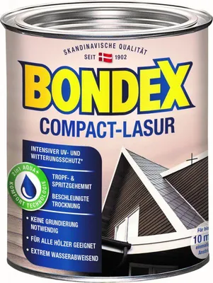 Produktbild von Bondex Compact Lasur 750 ml teak