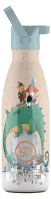 Productafbeelding van Cool bottles, thermosfles voor kinderen, 350 ml, drievoudig geïsoleerd
