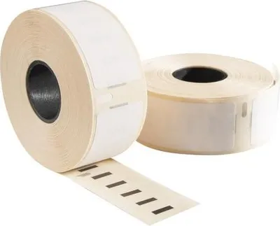 Produktbild von Dymo 99012 kompatible Etiketten - 89 mm x 36 mm, 260 Etiketten pro Rolle