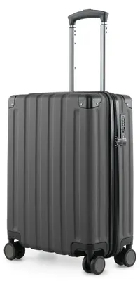 Image de HAUPTSTADTKOFFER Q-Damm - Bagage à main valise avion trolley 4 roues valise cabine Cabin Size valise de bord valise à roulettes TSA, 54 cm, 38 litres ,Graphite