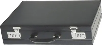 Produktbild von Alassio Attaché Case PONTE, Leder, Schwarz