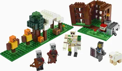 Immagine prodotto di LEGO® 21159 LEGO® Minecraft 21159 Der Plünderer-Außenposten Bausatz