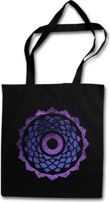 Produktbild von Urban Backwoods Chakra Sahasrara, Stofftasche, Farbe: Schwarz