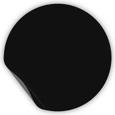 Produktbild von Zaplanowane Organisatorische Gewürzaufkleber 30 Stück Schwarz 6cm
