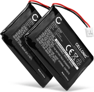 Produktbild von CELLONIC 2x Akku für Spielekonsole Kompatibel mit Sony Dualshock 4 V1, CUH-ZCT1, CUH-ZCT1E, LIP1522 - (1300mAh, 3.7V)