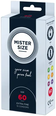 Produktbild von Mister Size - Kondomgrösse Xl 60 Mm (10 Einheiten)