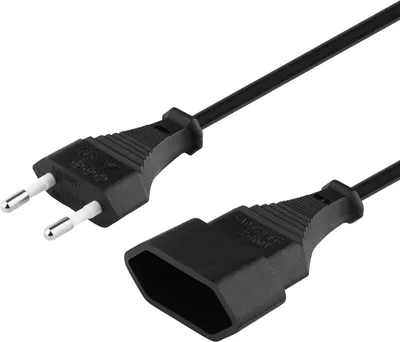 Obrázek produktu pro Prodlužovací kabel PremiumCord, 230 V, 2 m - Prodlužovací kabel s evropskou zástrčkou a zásuvkou - Přívodní kabel pro 230 V