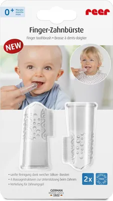 Obrázok produktu pre Prstová zubná kefka Reer