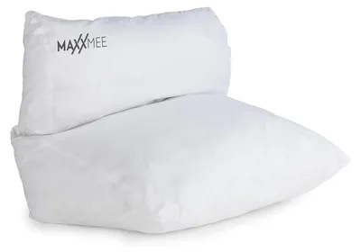 Produktbild von MAXXMEE Flip-Kissen Flip Pillow Lesekissen Rückenkissen Doppelkissen weiß